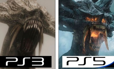 《恶魔之魂：重制版》与PS3原版画面对比视频