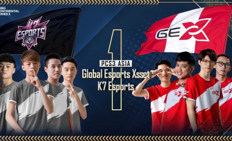 《绝地求生》PCS3 洲际赛正式开战队伍GEX、K7 挑战亚洲强权