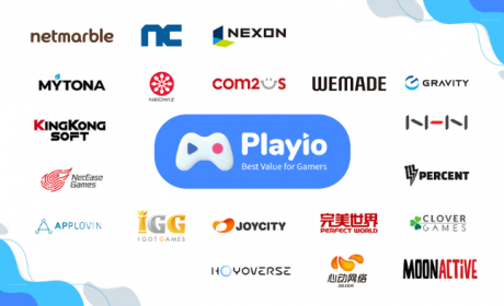 韩国排名第一的游戏时间奖励平台 Playio，在 2023 ChinaJoy BTOB 提供韩国游戏营销解决方案
