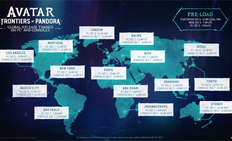 《阿凡达：潘多拉边境》发布全球解锁时间 PC端12月6日晚9点解锁