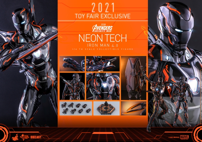 Hot Toys - AIW - Neon Tech Iron Man 4.0 collectible figure_PR18