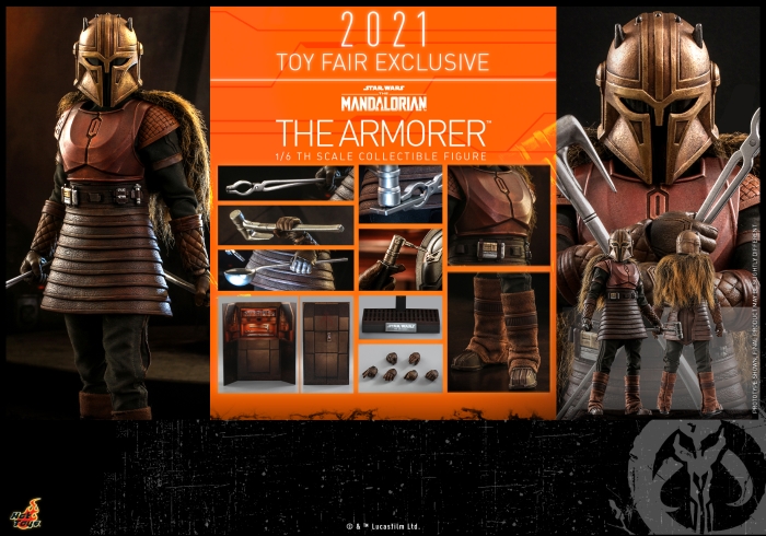 Hot Toys - The Mandalorian - The Armorer collectible figure_PR17